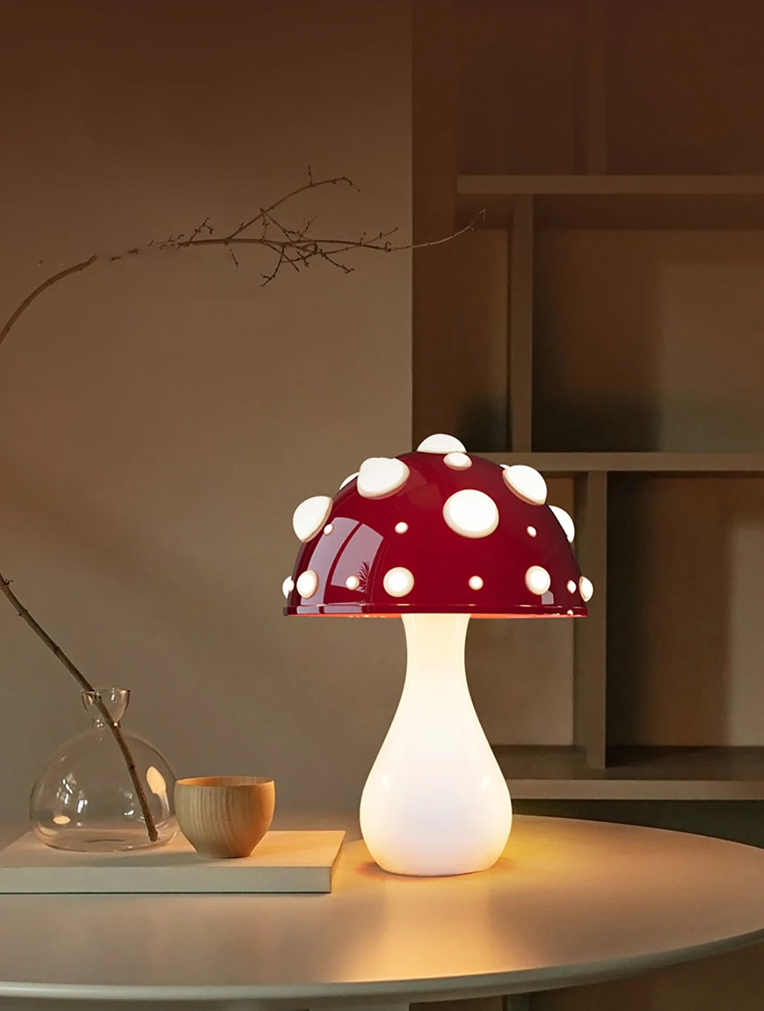 MUSHROOM LED LAMPSHADE