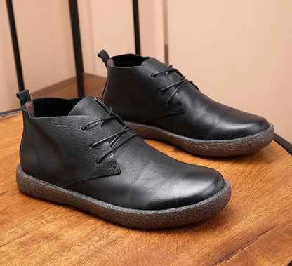 ANKLE SOFT LEATHER BOOTS NARTIN