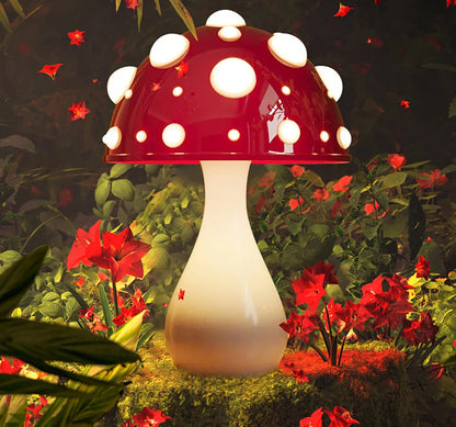 MUSHROOM LED LAMPSHADE