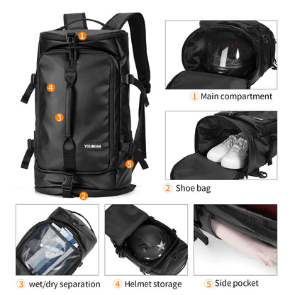 MULTIFUNCTIONAL WATERPROOF BACKPACK DOREZZ