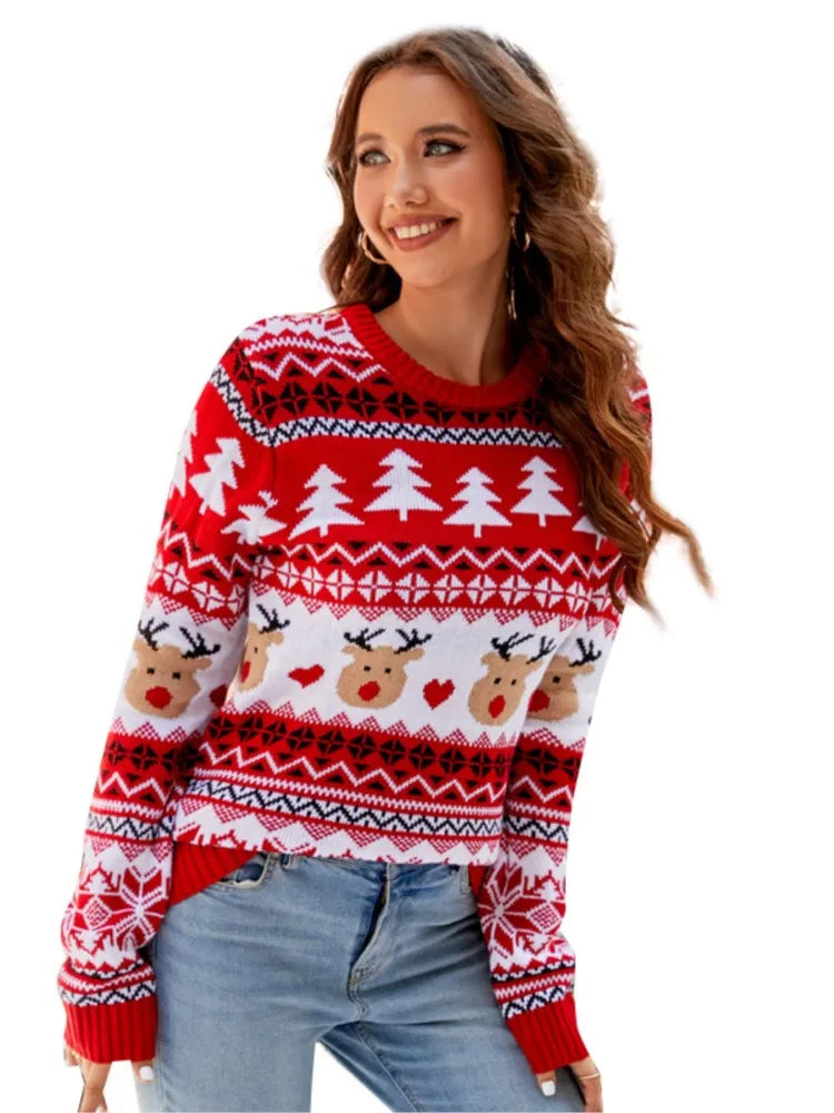 CHRISTMAS GRAPHIC SWEATER