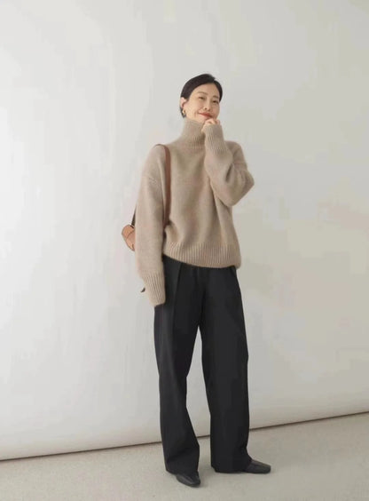 TURTLENECK CASHMERE SWEATER SAVAGI