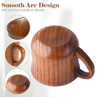 WOODEN MUG NATURAL 130ML