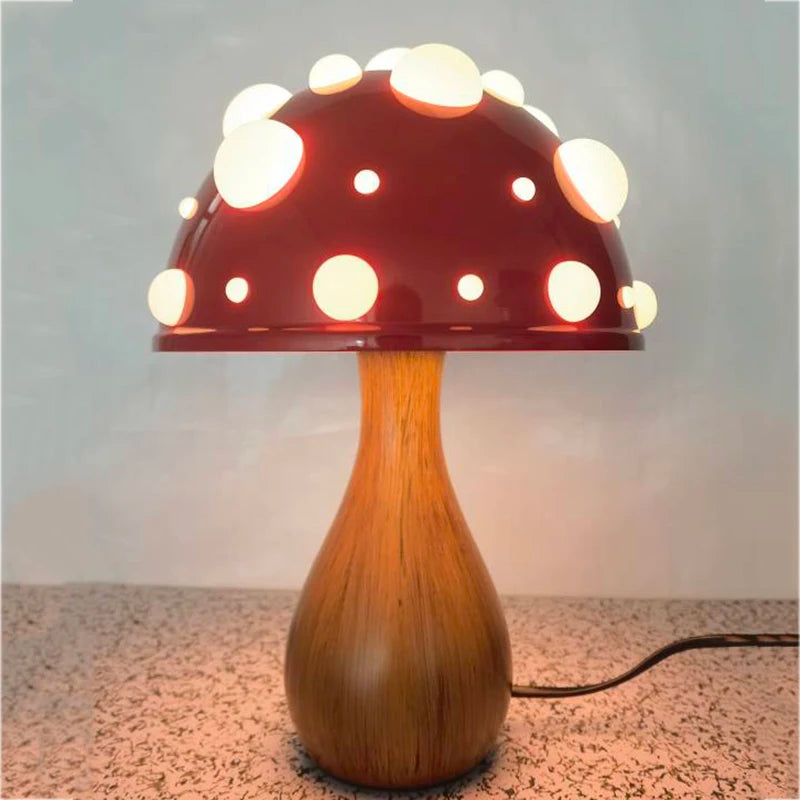 MUSHROOM LED LAMPSHADE