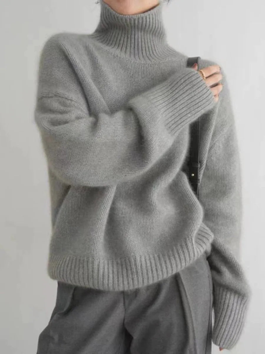 TURTLENECK CASHMERE SWEATER SAVAGI