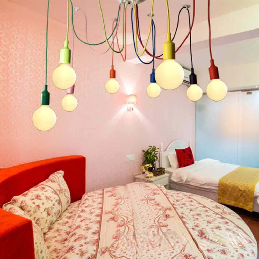 COLORFUL RETRO CHANDELIER