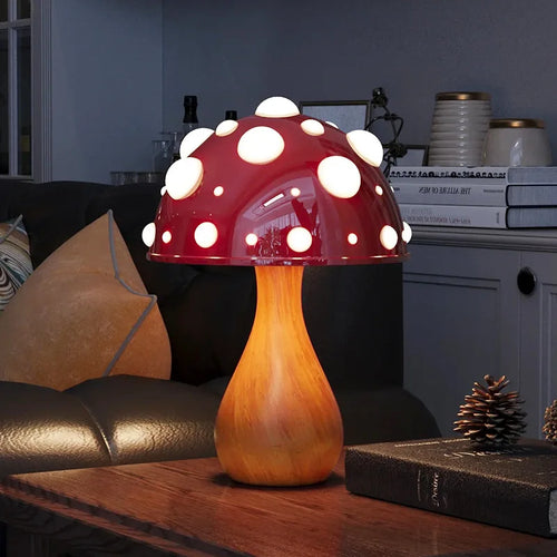 MUSHROOM LED LAMPSHADE