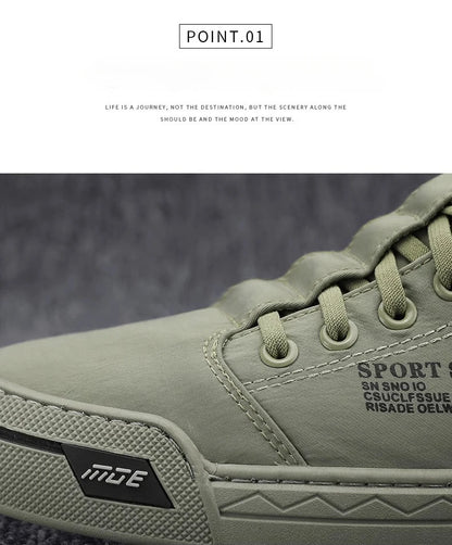 SNEAKERS ARMY GREEN SAVAGI