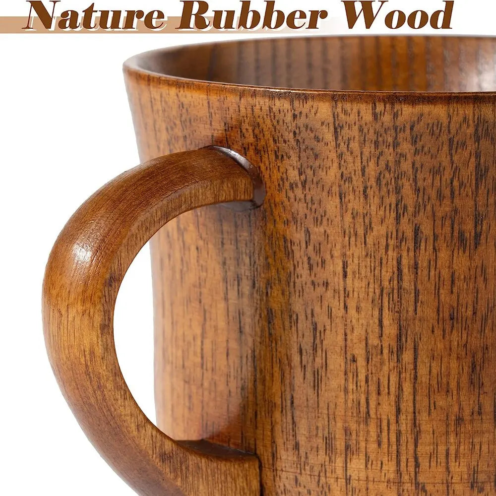 WOODEN MUG NATURAL 130ML