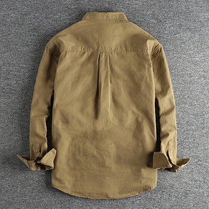 VINTAGE CARGO SHIRT BLACK