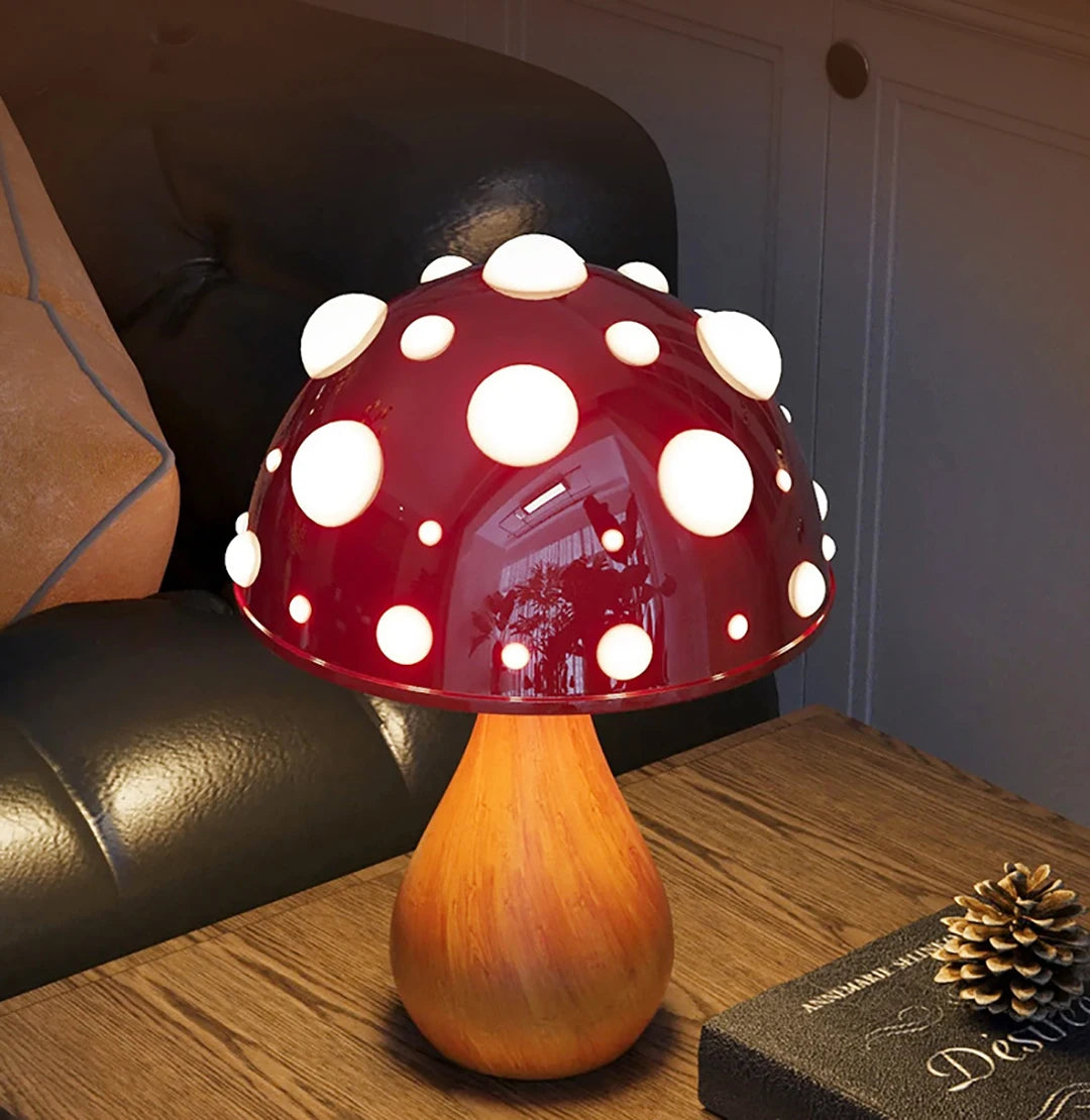 MUSHROOM LED LAMPSHADE