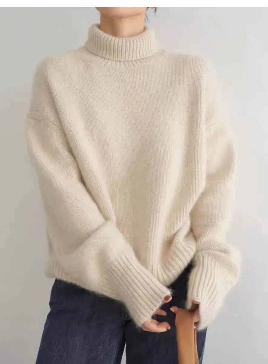 TURTLENECK CASHMERE SWEATER SAVAGI