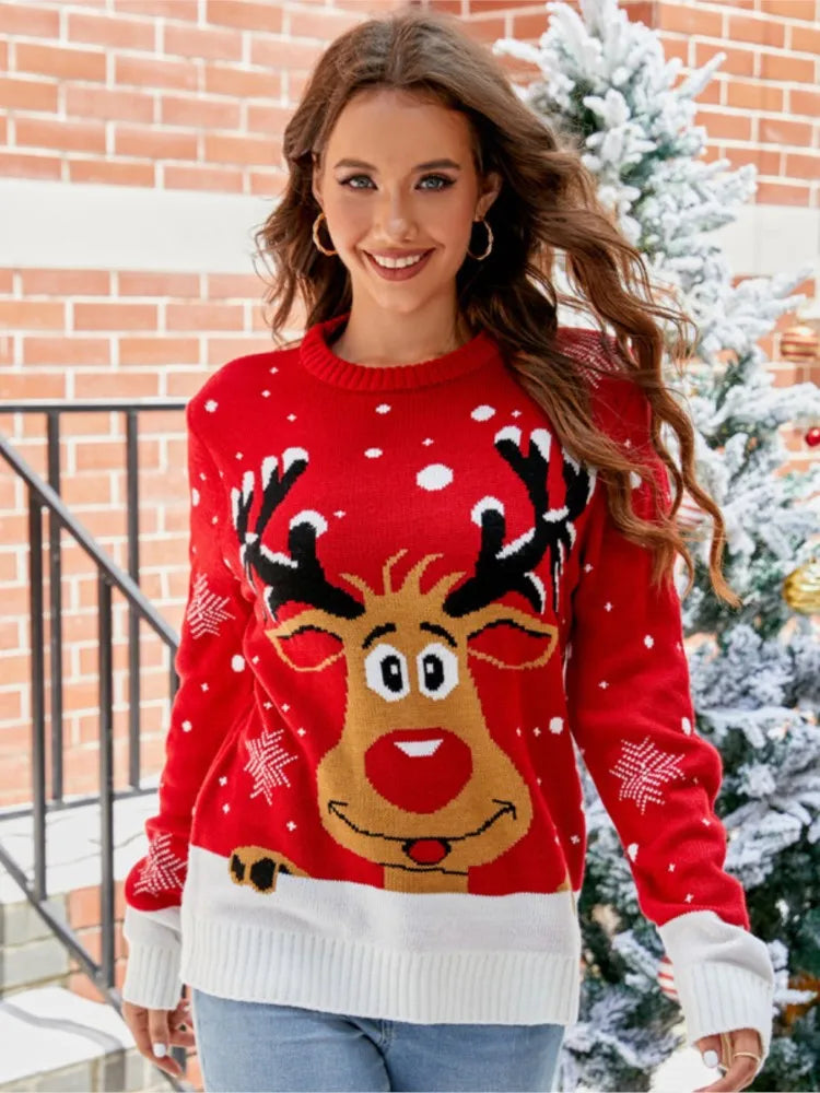 CHRISTMAS GRAPHIC SWEATER