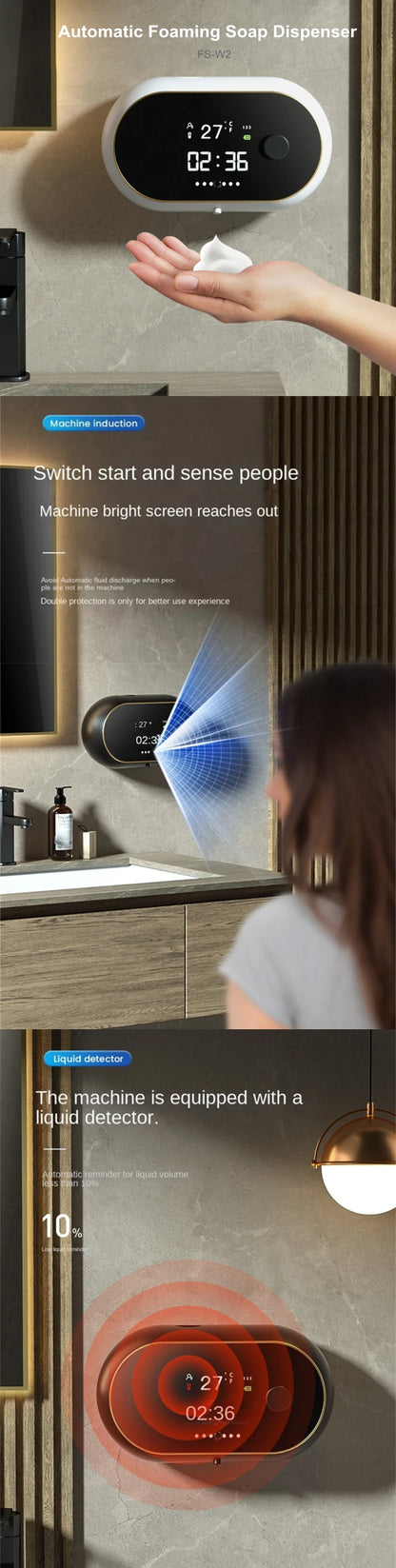 SMART SOAP DISPENSER MACHINE