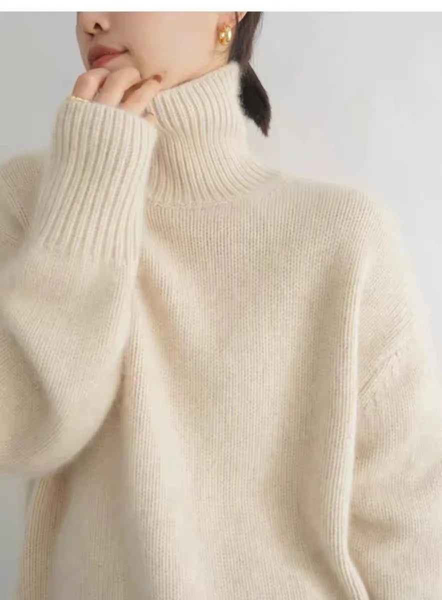 TURTLENECK CASHMERE SWEATER SAVAGI