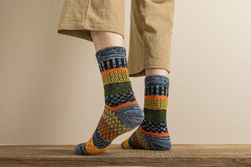 Unisex Warme Wintersocken 5 Paar