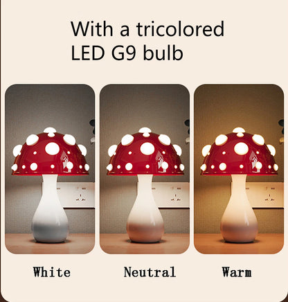 MUSHROOM LED LAMPSHADE