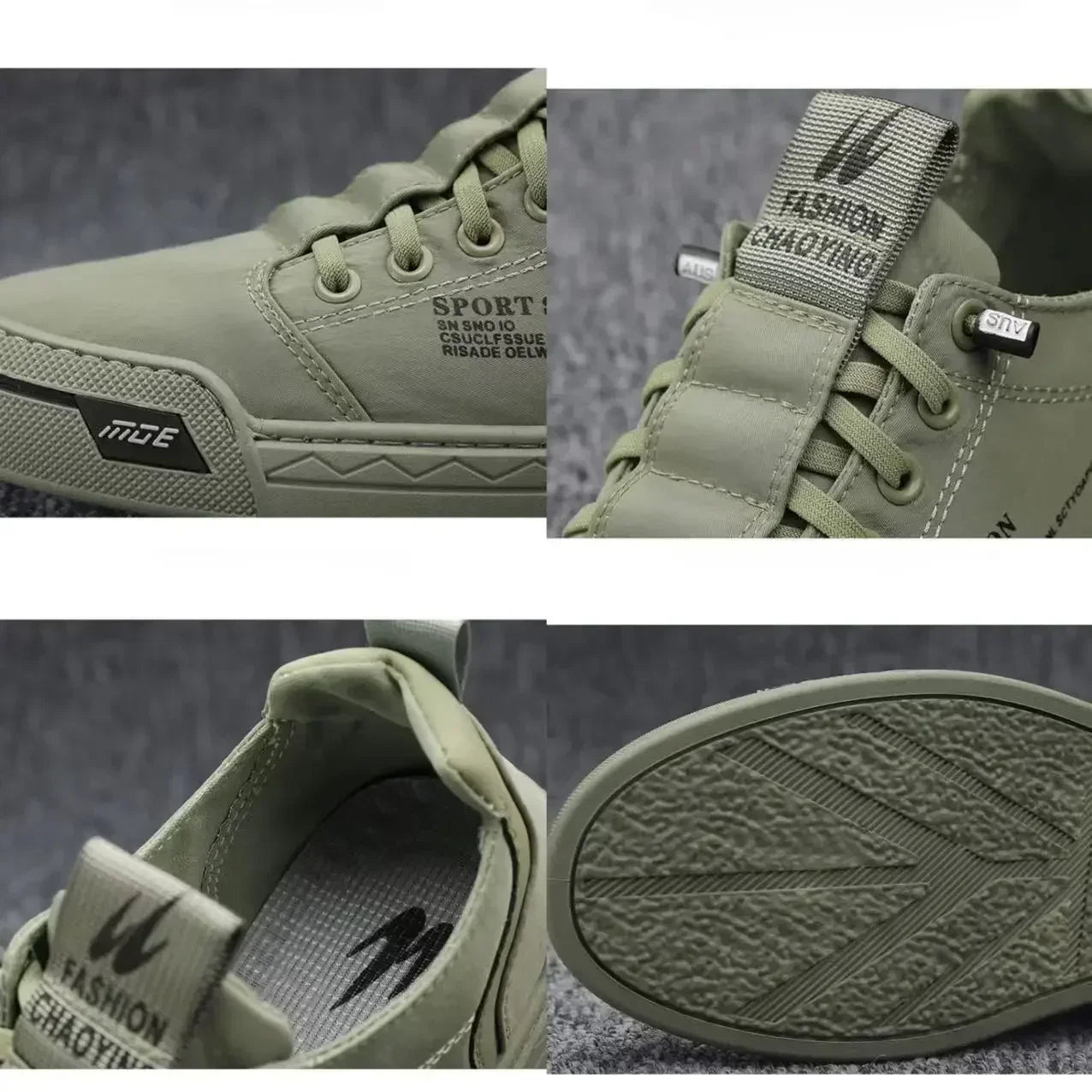 SNEAKERS ARMY GREEN SAVAGI