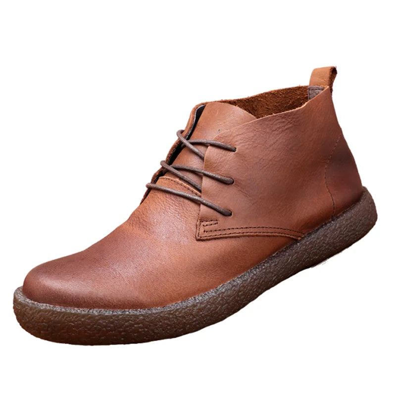 ANKLE SOFT LEATHER BOOTS NARTIN