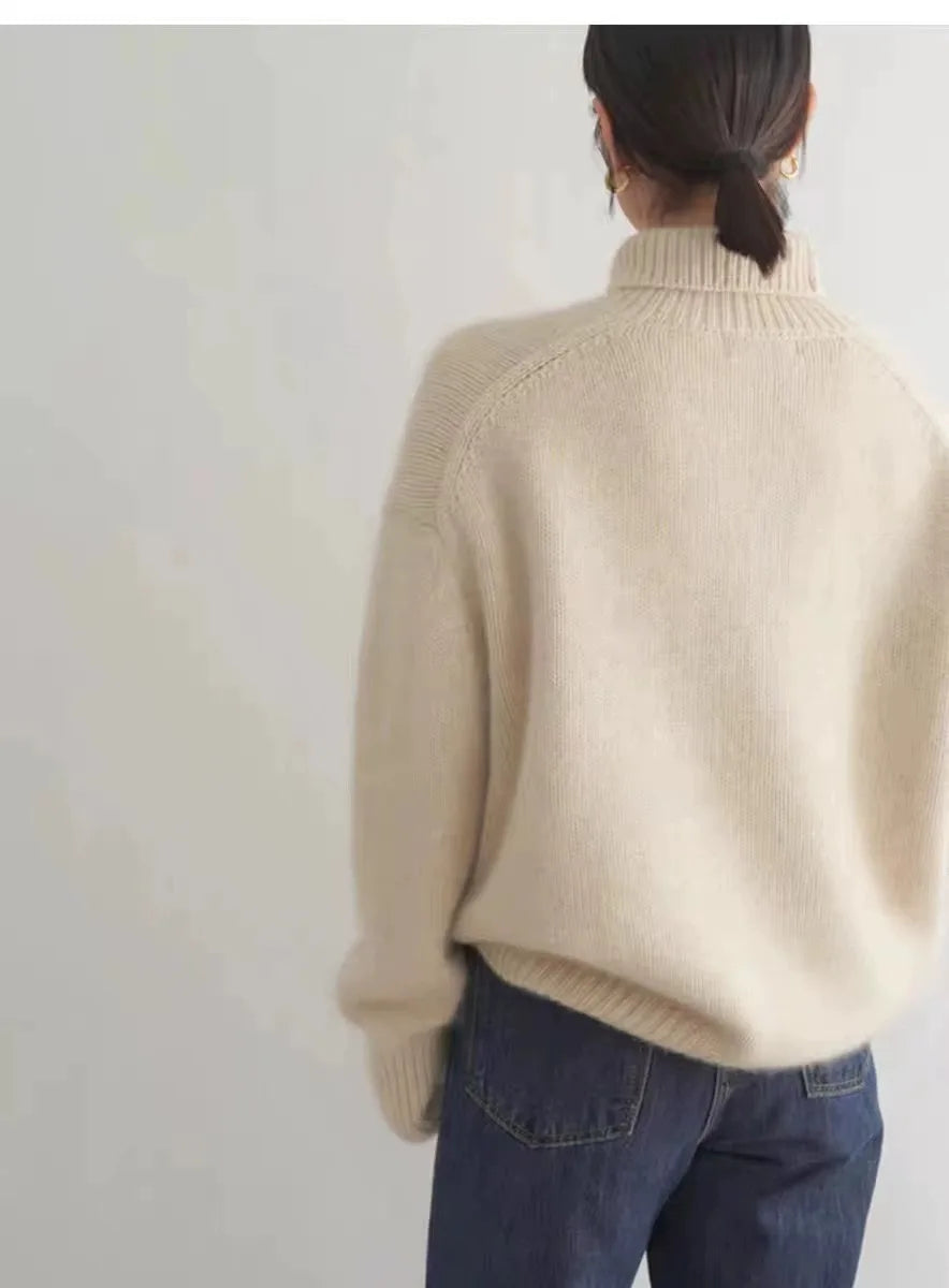 TURTLENECK CASHMERE SWEATER SAVAGI