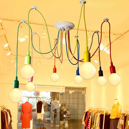 COLORFUL RETRO CHANDELIER