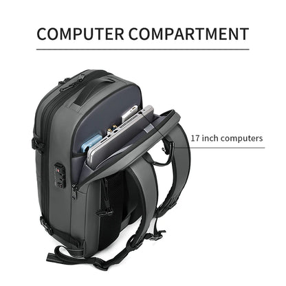 TRAVEL BACKPACK VACUUM COMPRESSION SYSTEM