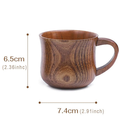 WOODEN MUG NATURAL 130ML