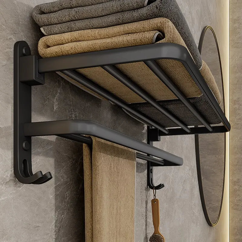 WALL MOUNT FOLDING HOLDER