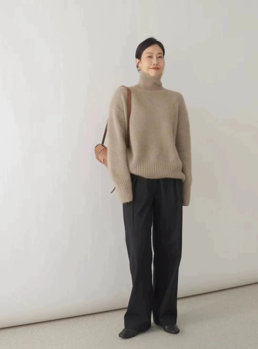 TURTLENECK CASHMERE SWEATER SAVAGI