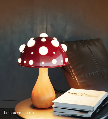 MUSHROOM LED LAMPSHADE